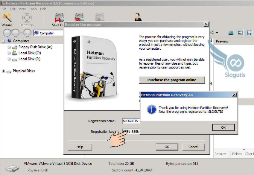 Hetman Partition Recovery 4.9 free